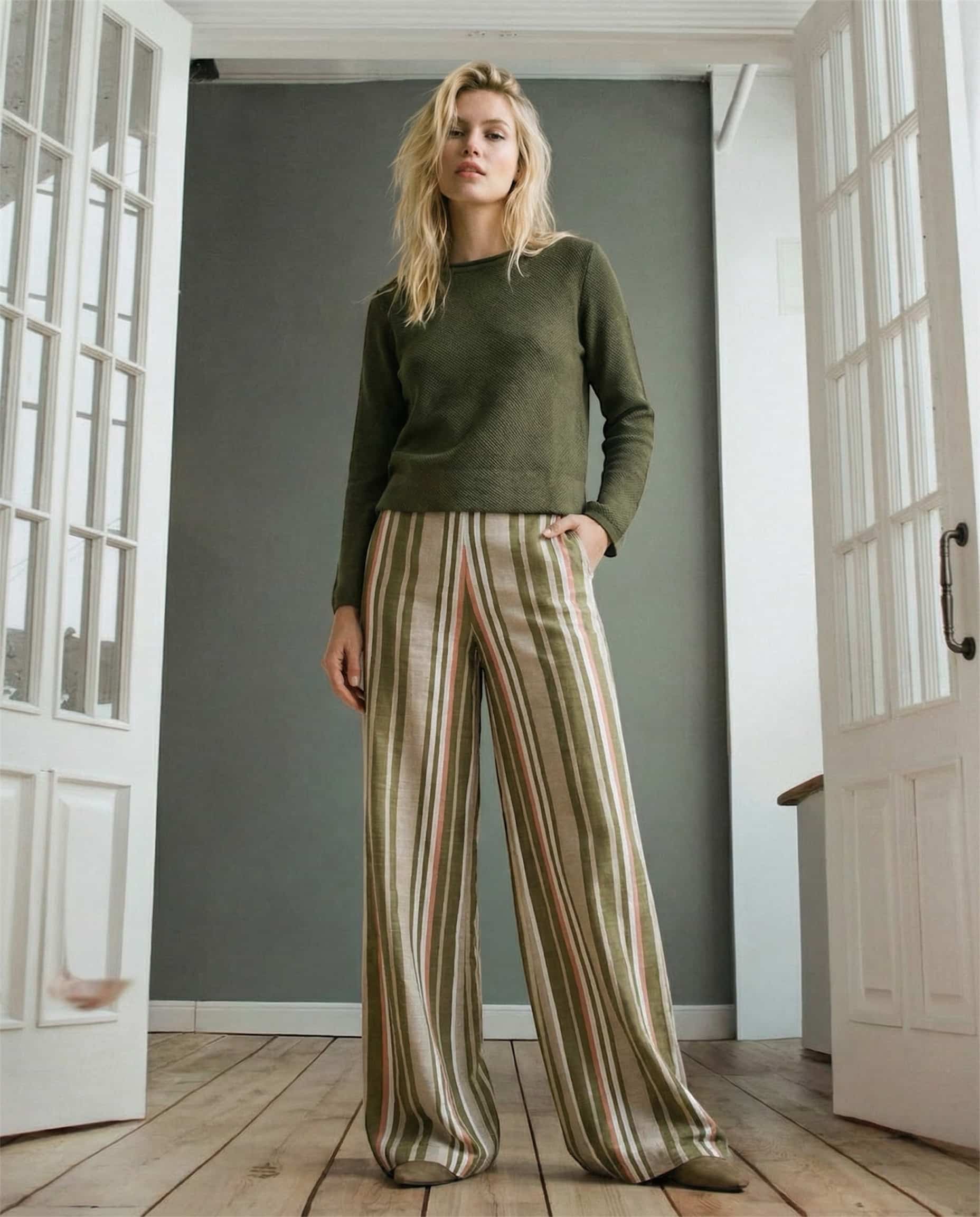 Pantaloni stripes